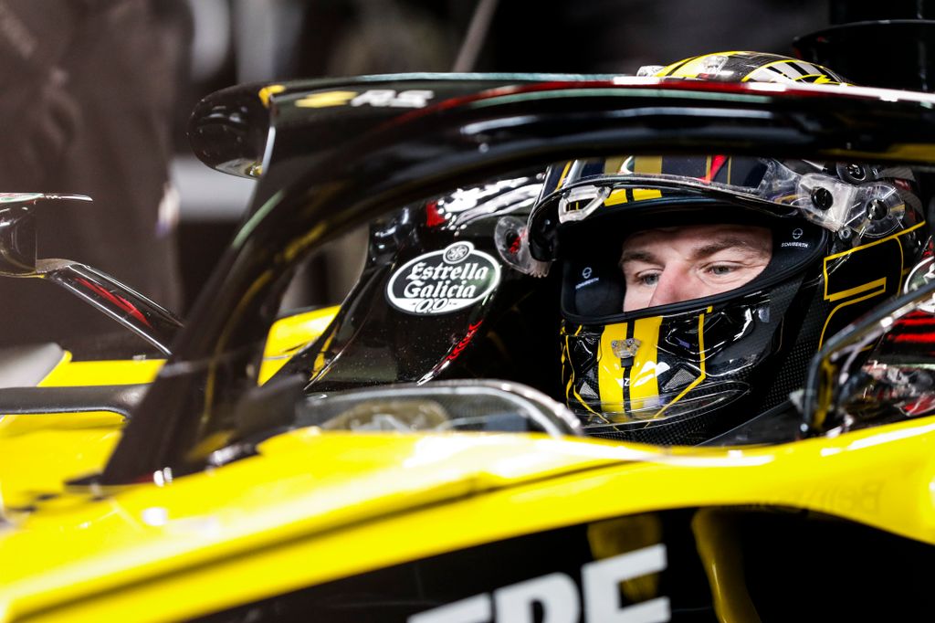 A Forma-1 előszezoni tesztje Barcelonában - 7. nap, Nico Hülkenberg, Renault Sport Racing 