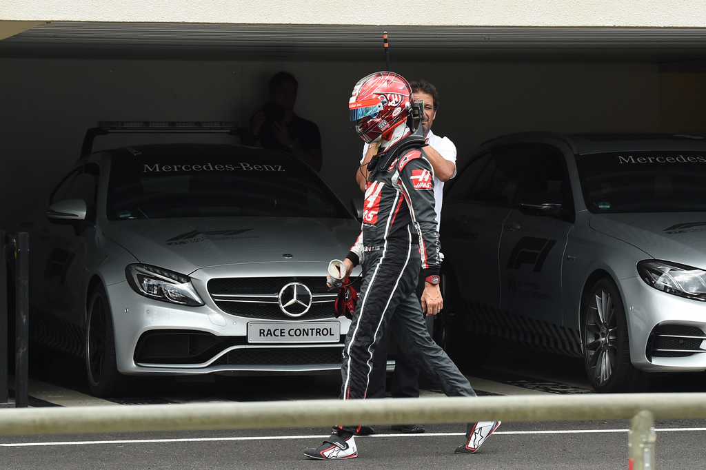 A Forma-1-es Francia Nagydíj szombati napja, Romain Grosjean, Haas F1 Team 