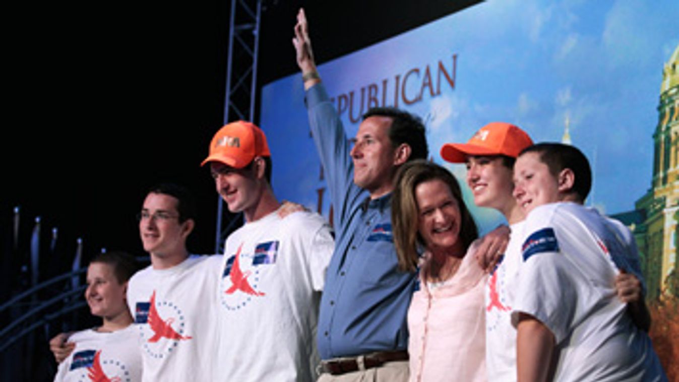 USA, Iowa, Rick Santorum, republikánusok