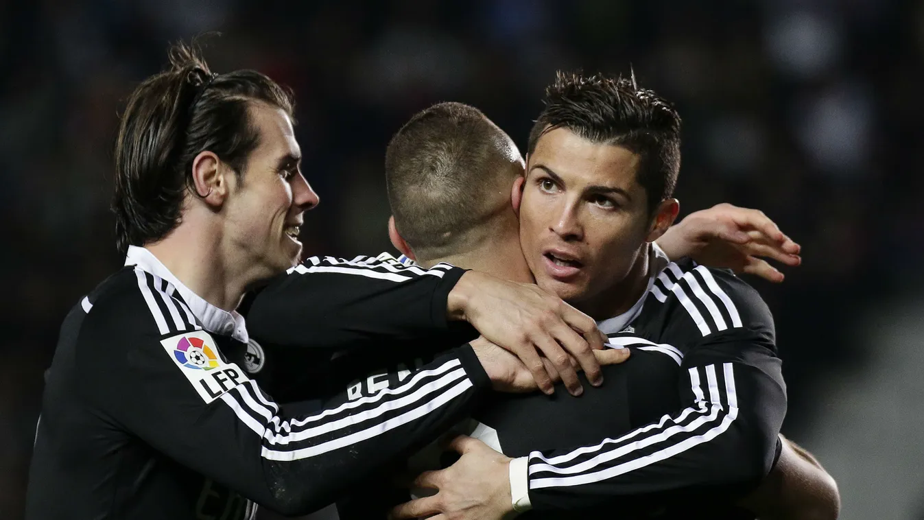 Gareth Bale, Karim Benzema, Cristiano Ronaldo, Real Madrid, foci 