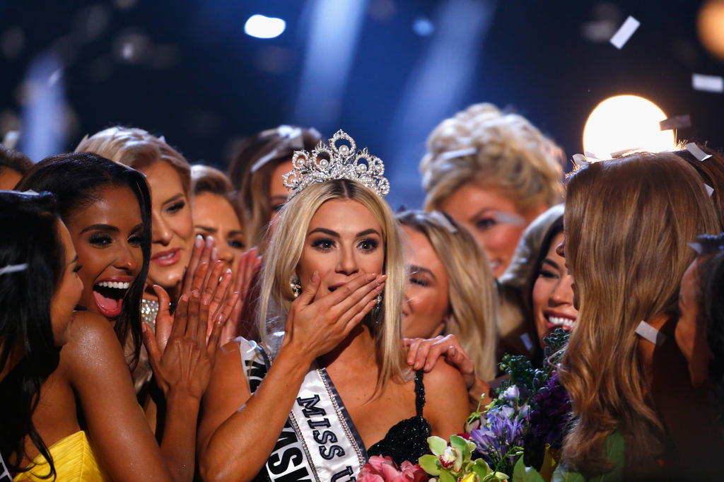 2018 Miss USA Competition - Show GettyImageRank2 HORIZONTAL USA POND Winning COMMEMORATION Photography Shreveport Arts Culture and Entertainment Miss USA Pageant Celebrities Hirsch Coliseum George Gulf Coast States FeedRouted_Global Sarah Rose Summers Neb