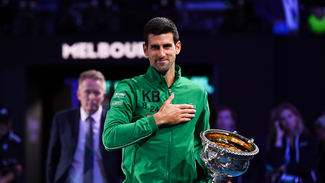 tenisz Novak Djokovic Australian Open 
