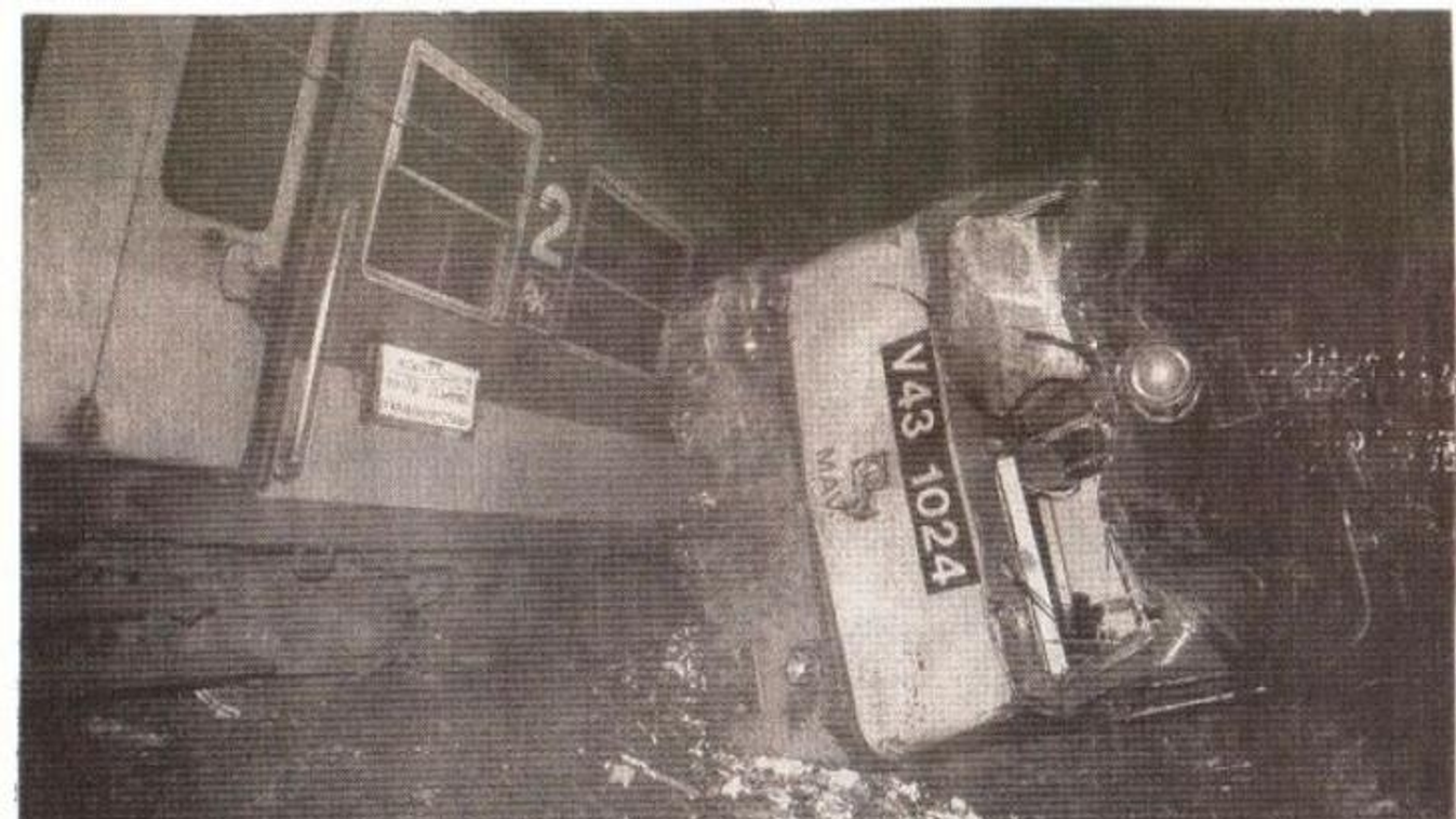 1992. január 7. - Atkár és Csány közötti vasúti baleset 