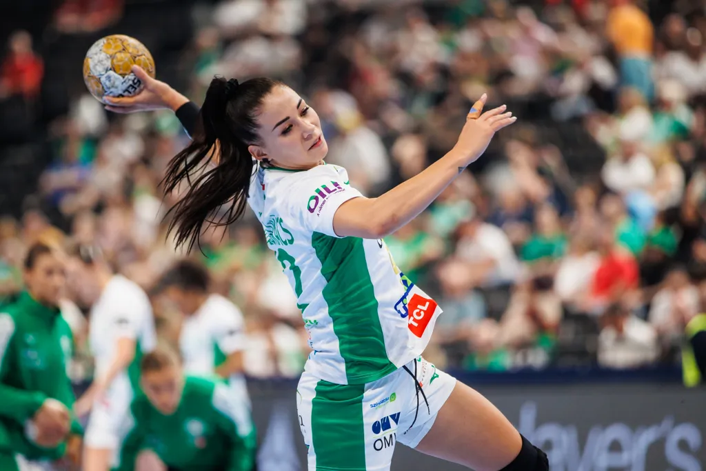 női kézilabda BL Final Four Budapest, MVM Dome,  női kézilabda,  Bajnokok Ligája négyes döntő, 2023,  EHF FINAL4 WOMEN 2023, Győr, győri szurkolók, Győri Audi ETO KC–Vipers Kristiansand 