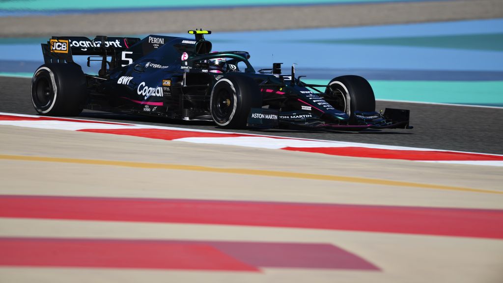 Forma-1, Bahrein teszt, 3. nap, Sebastian Vettel, Aston Martin 