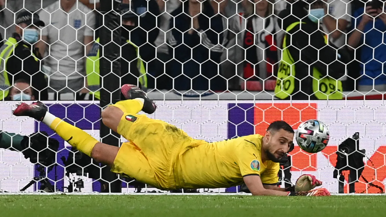 Olaszország - Anglia, Foci EB, labdarúgó Európa-bajnokság, Euro 2020, labdarúgás, döntő, Wembley Stadion, London, 2021.07.11. 