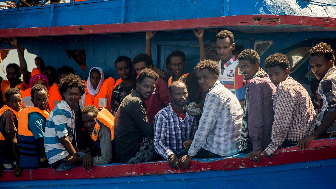 migráns Olaszország Földközi-tenger Líbia 