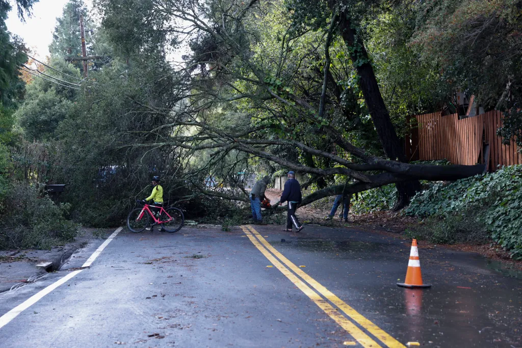 "Bomb Cyclone", Kalifornia, USA, vihar, ciklon 