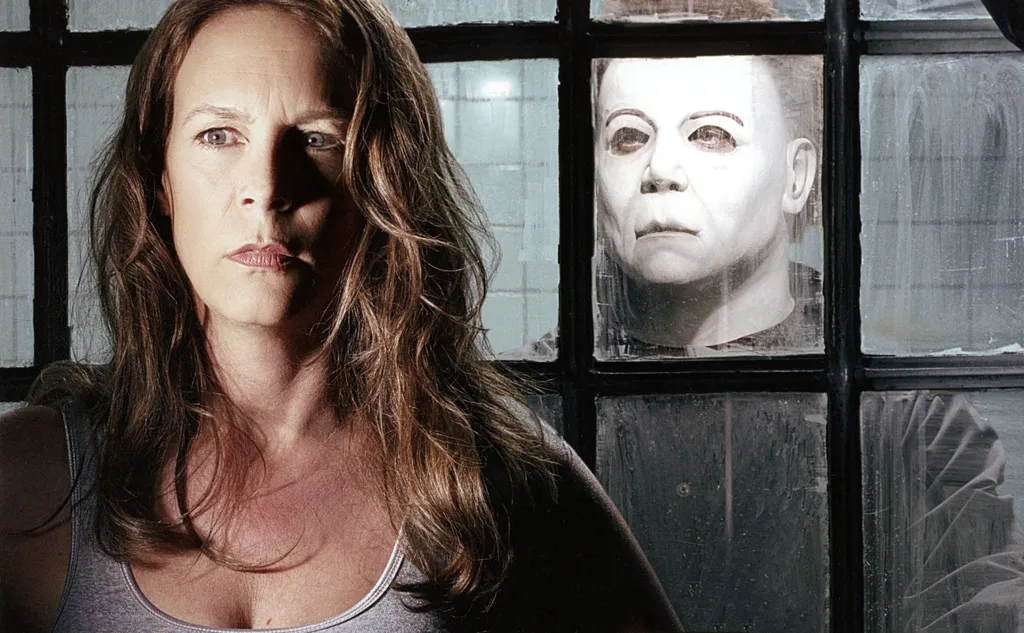 Halloween: Resurrection Cinéma horror fear Horizontal MAN SERIAL KILLER WINDOW MASK 