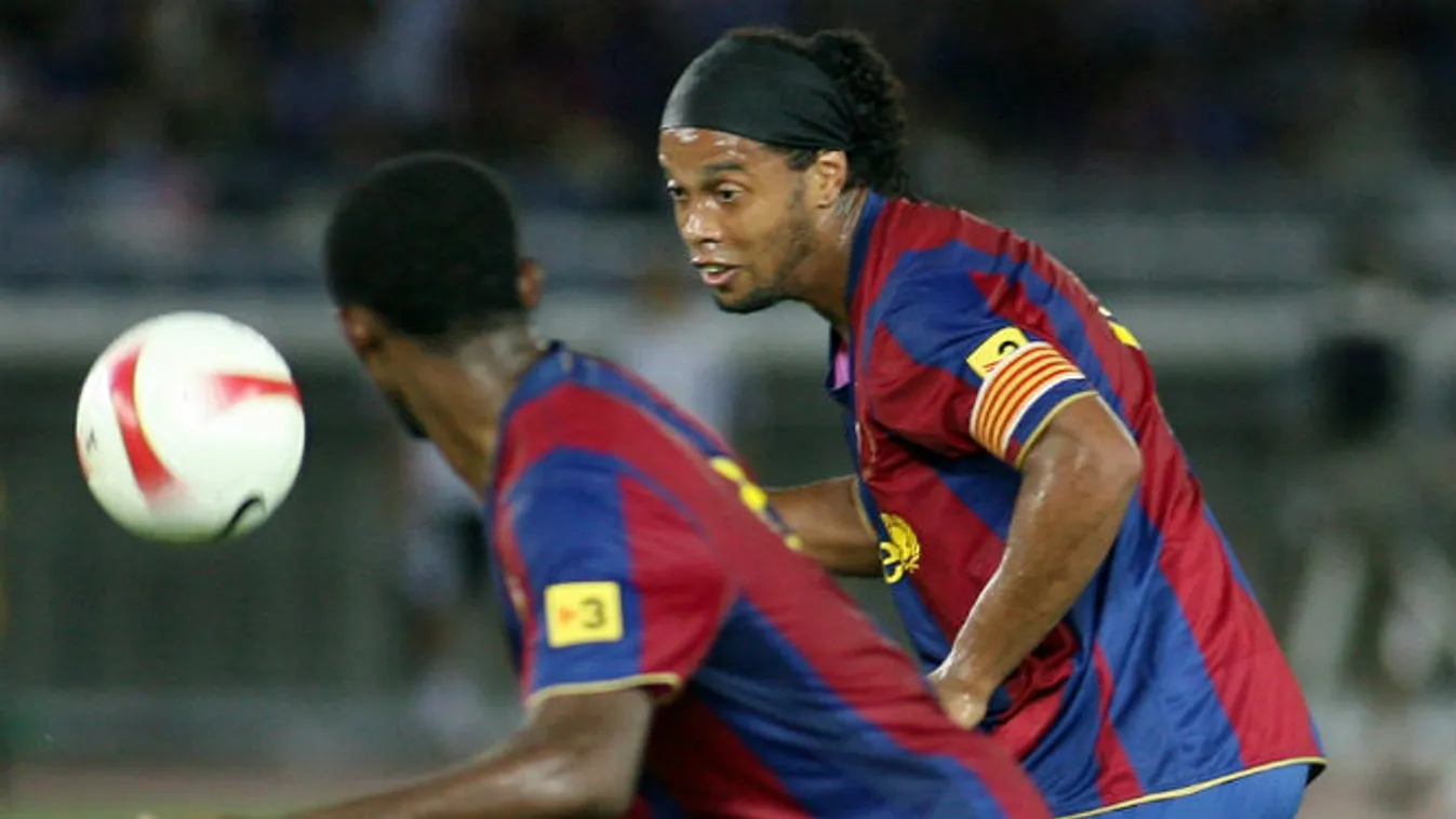 Ronaldinho, Samuel Eto'o, foci 