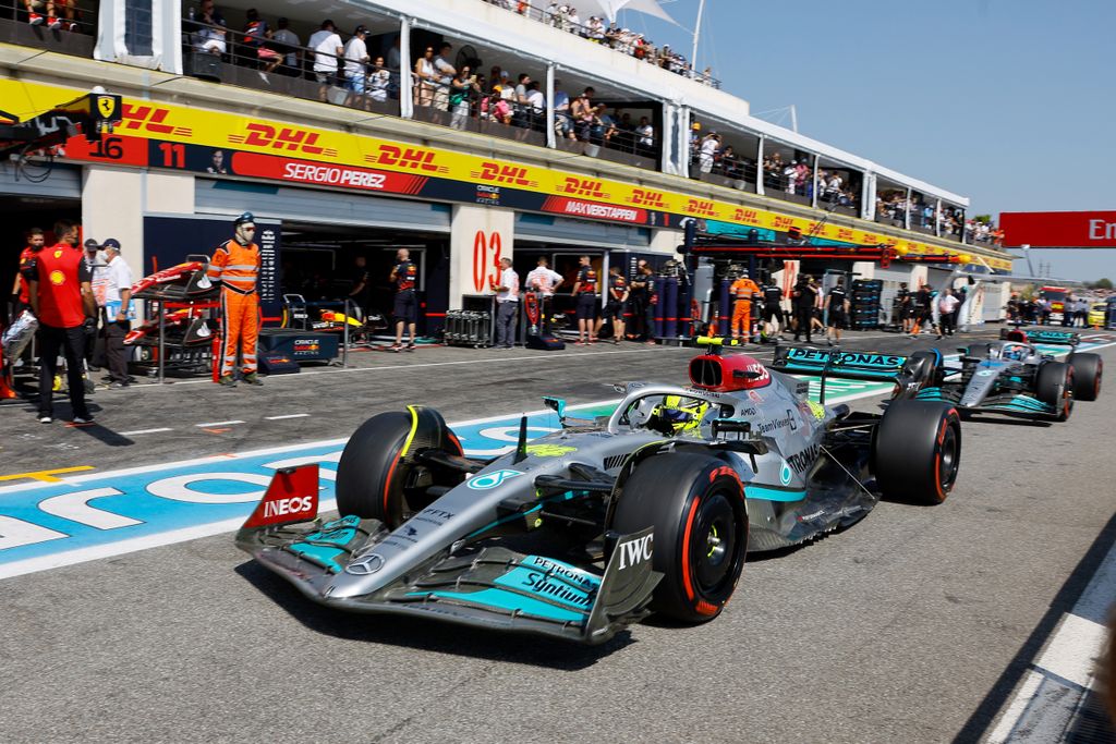 Forma-1, Lewis Hamilton, Mercedes, Francia Nagydíj 2022, szombat 