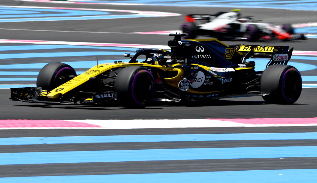 A Forma-1-es Francia Nagydíj pénteki napja, Nico Hülkenberg, Renault Sport Racing 