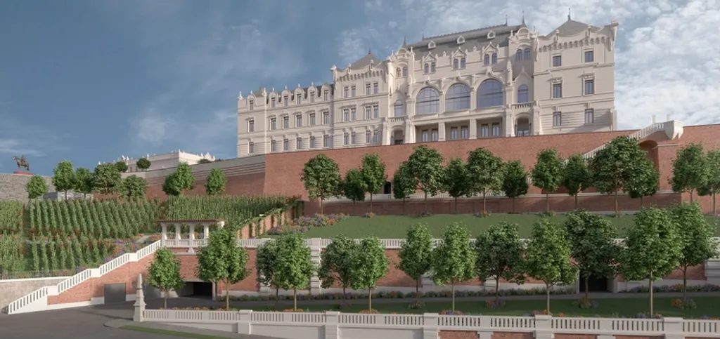 József főherceg palota, rekonstrukció, renoválás, felújítás, budai, várnegyed 