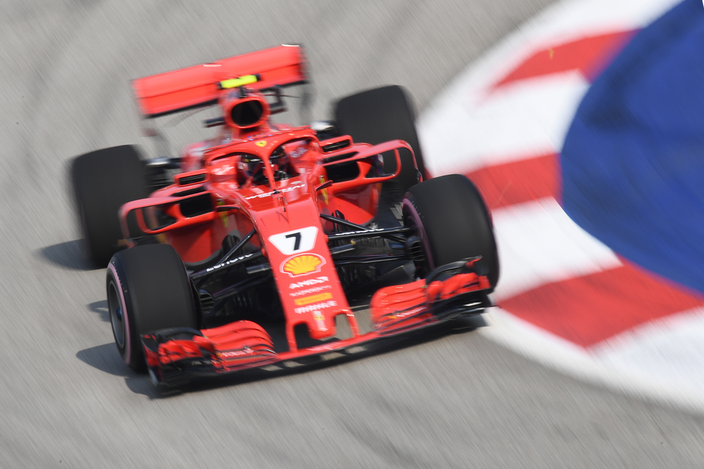 A Forma-1-es Szingapúri Nagydíj pénteki napja, Kimi Räikkönen, Scuderia Ferrari 