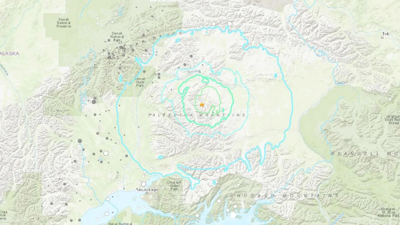 alaszkai földrengés 