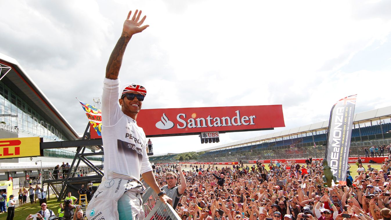 Lewis Hamilton, Mercedes AMG Petronas, Silverstone, Brit Nagydíj 2014 