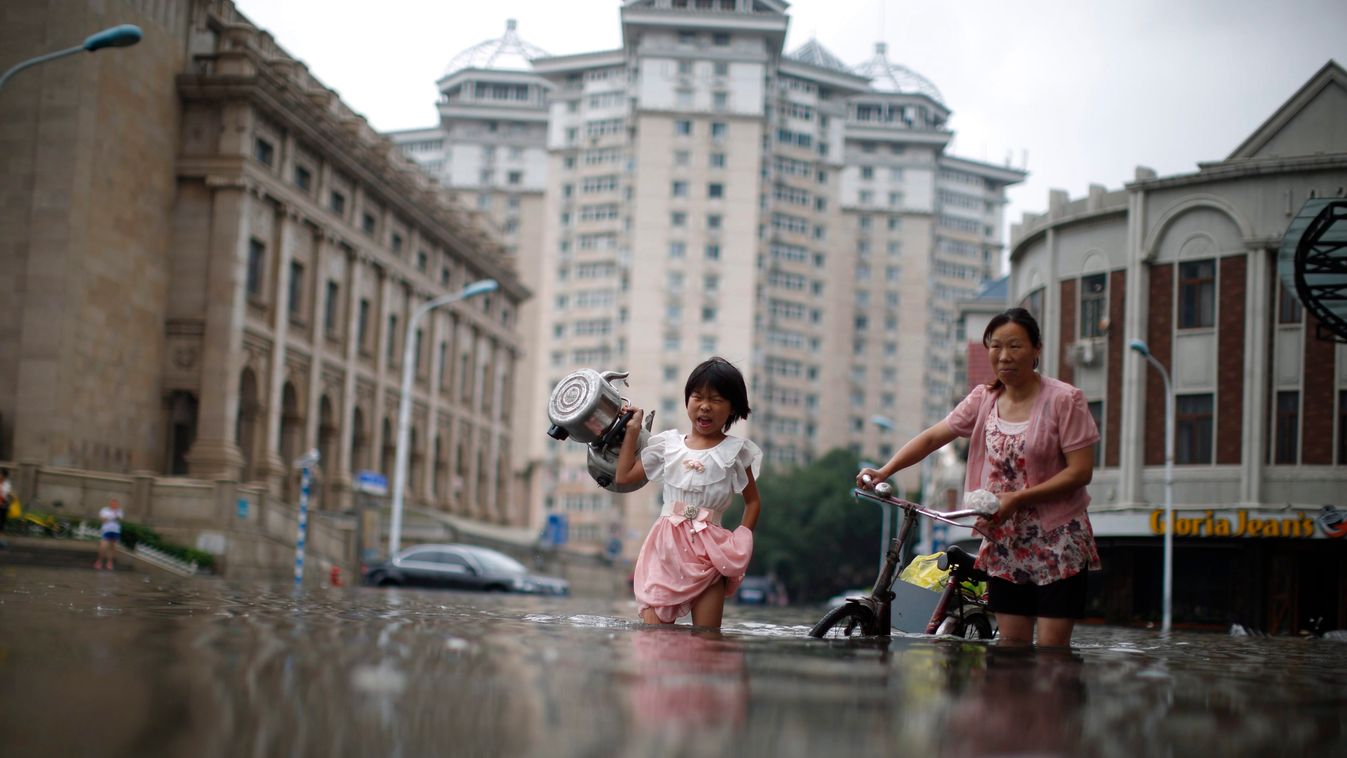 Kína, esőzés 