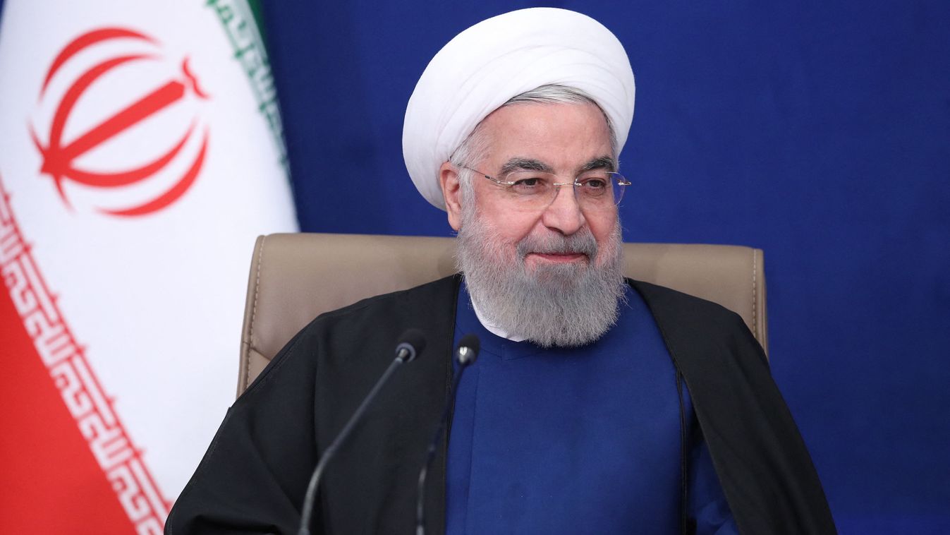 Iranian President Hassan Rouhani,Tehran Horizontal TEHRAN, IRAN - APRIL 20: (----EDITORIAL USE ONLY – MANDATORY CREDIT - "IRANIAN PRESIDENCY / HANDOUT" - NO MARKETING NO ADVERTISING CAMPAIGNS - DISTRIBUTED AS A SERVICE TO CLIENTS----) Iranian President Ha