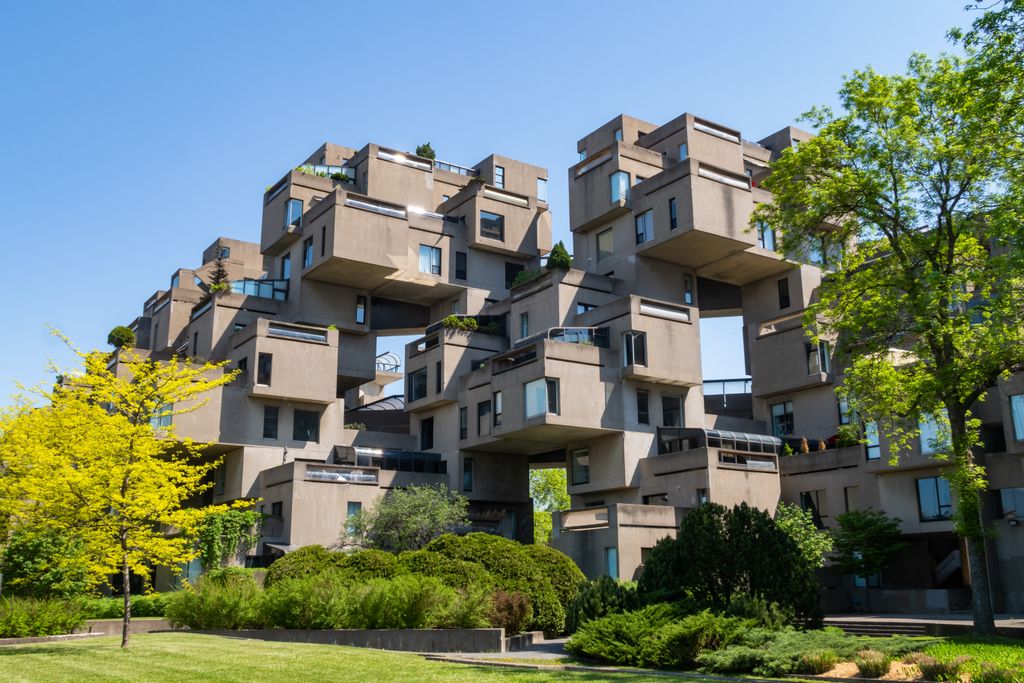 brutalista építészet a világ körül galéria, Habitat 67 