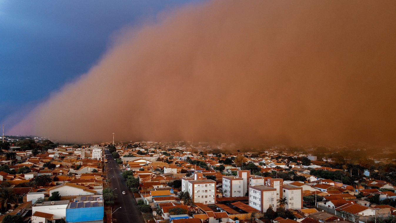 homokvihar, Brazília, aszály 