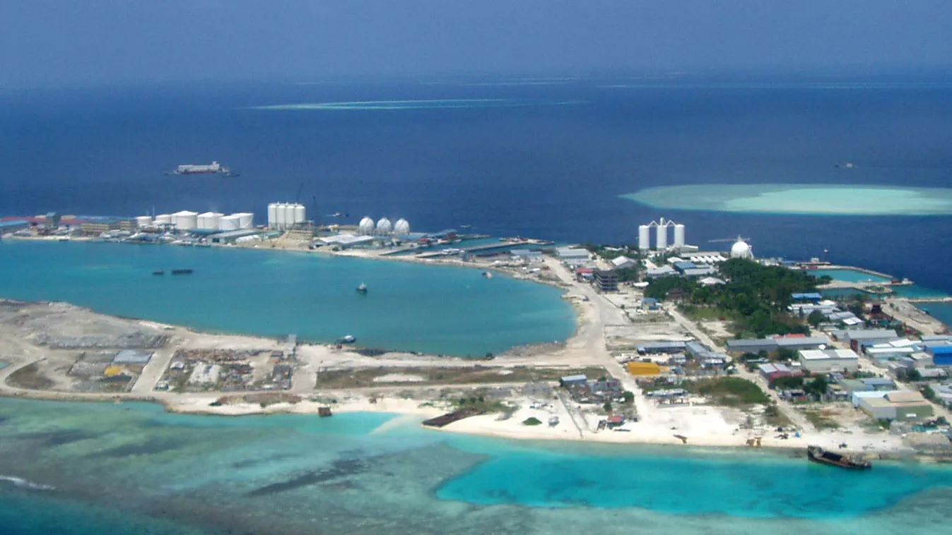Thilafushi, a Maldív szigetek szemétlerakója 