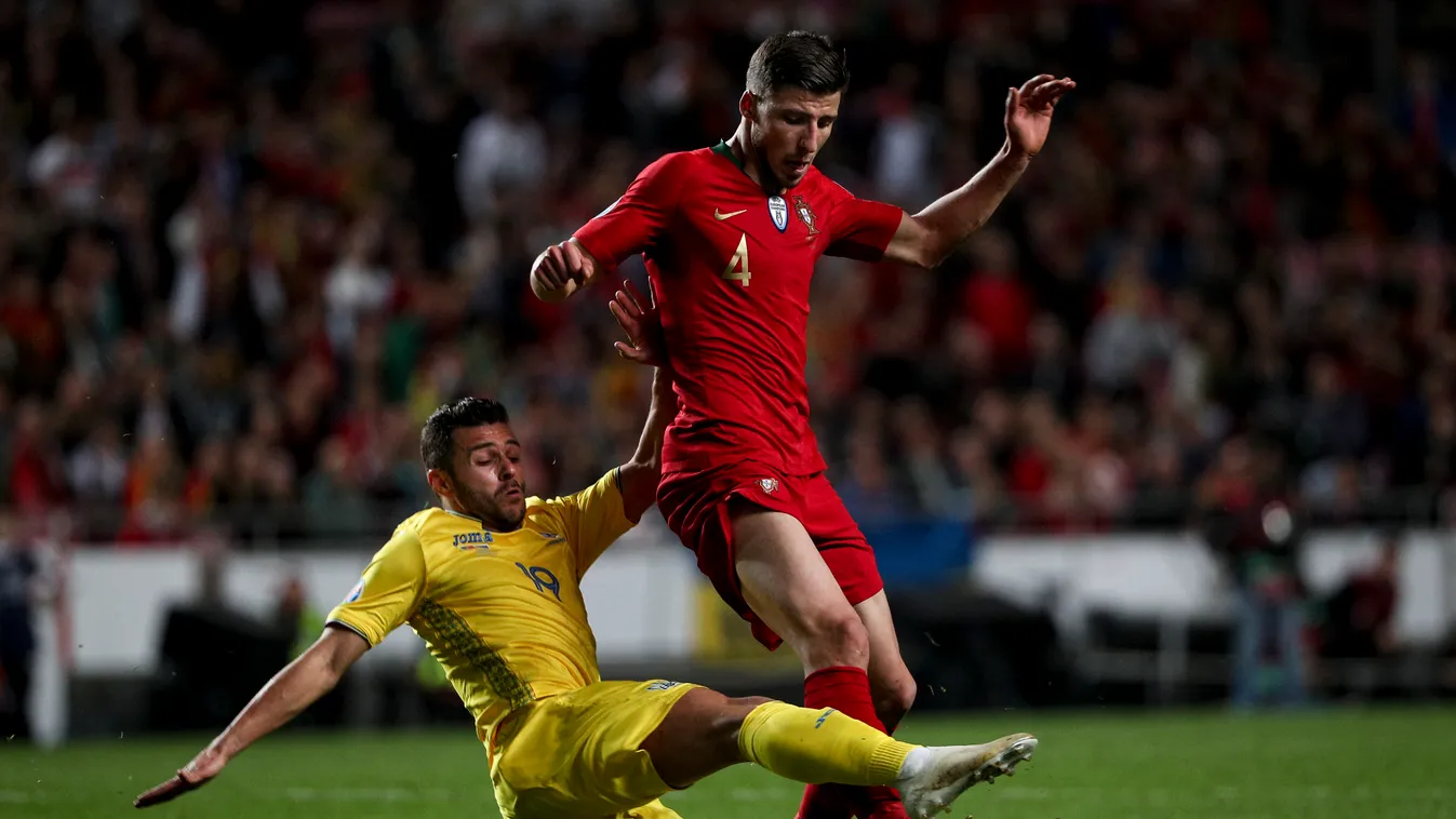 Portugal v Ukraine - UEFA Euro 2020 Qualifier 2019 foto PHOTO Portugal Lisboa Lisbon Portuguese UEFA EURO FIFA soccer FOOTBALL MATCH TEAM qualifying Cristiano Ronaldo 2020 ball SPORT group B 