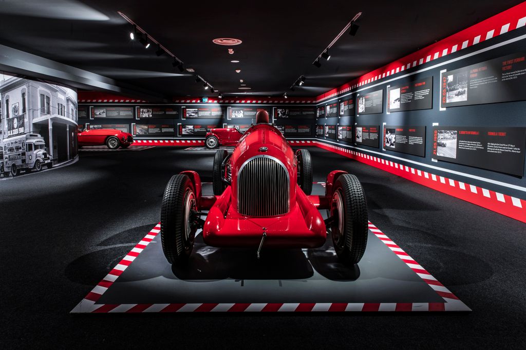 Ferrari Museum in Maranello - “90 Years Exhibition” | Alfa Romeo Gran Premio Tipo B P3 
