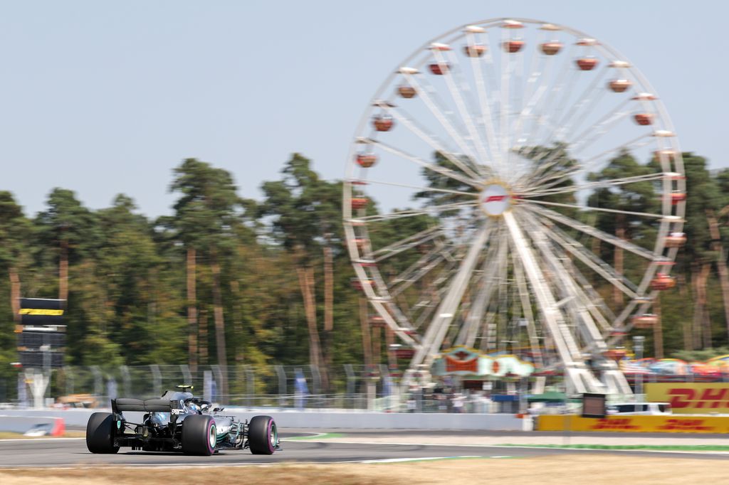 A Forma-1-es Német Nagydíj pénteki napja, Valtteri Bottas, Mercedes-AMG Petronas 
