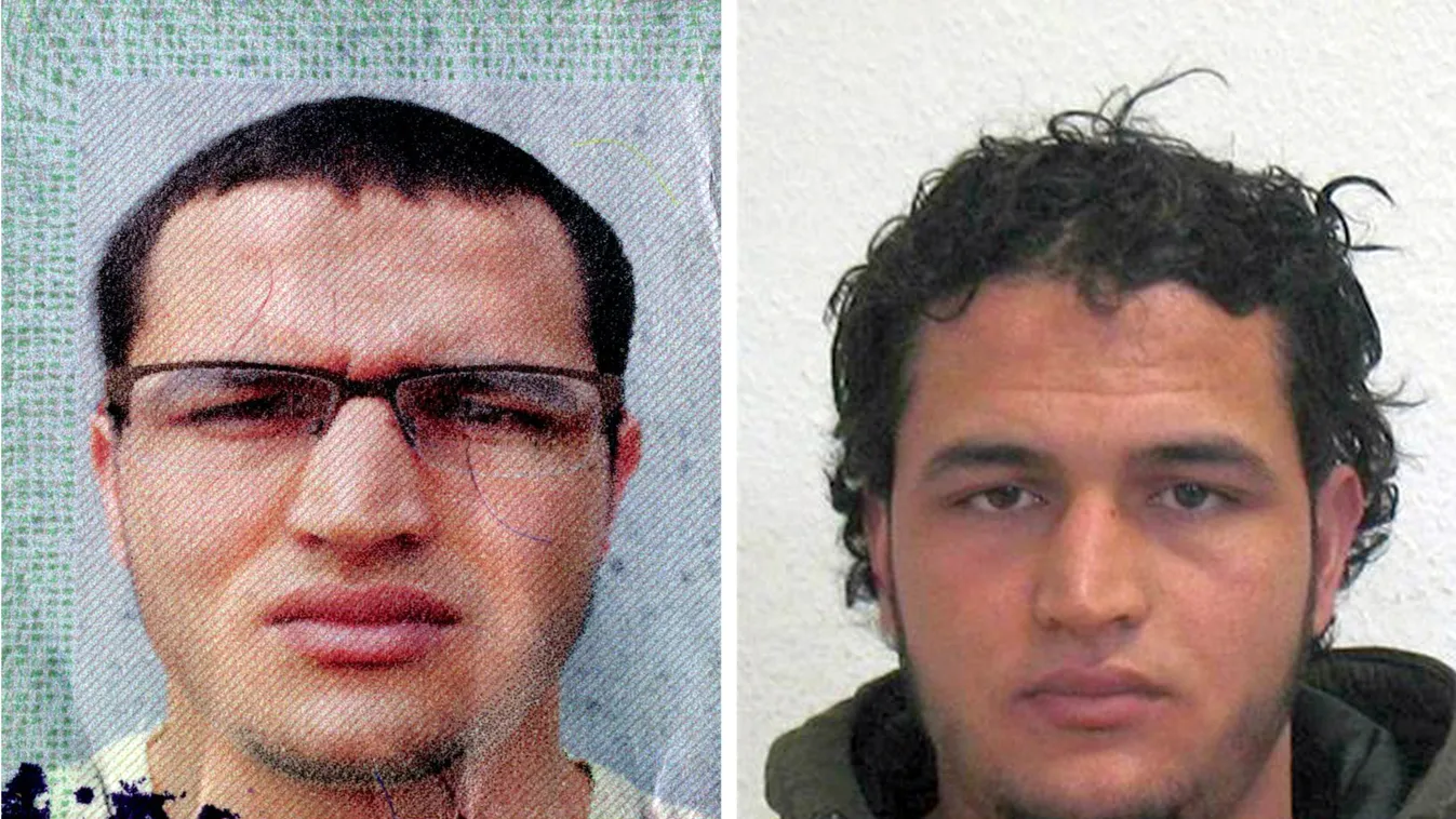 Berlin terror attack - search for Anis Amri terror attack CHRISTMAS MARKET 