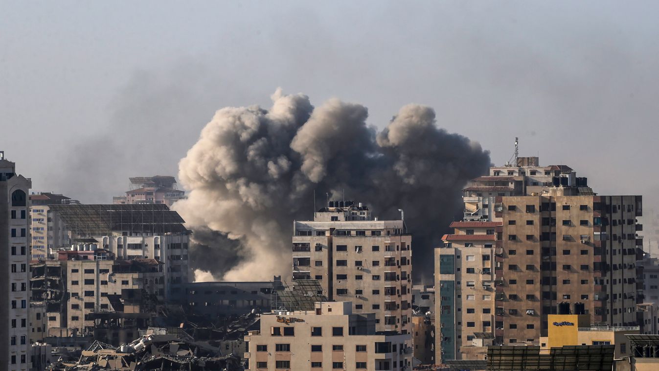 Izrael, Gáza, Hamász, légitámadás, Gázai övezet, palesztin 
