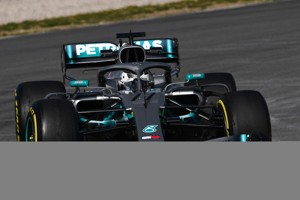 Forma-1, teszt, Barcelona, Valtteri Bottas Mercedes-AMG Petronas 