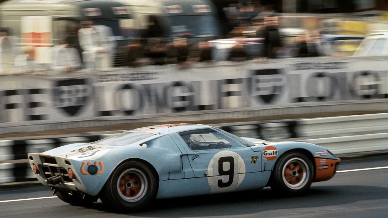 Pedro Rodriguez, Lucien Bianchi, 24 Hours Of Le Mans, autó, film, 1968 Ford GT40 Gulf, ford, retro, oldtimer 