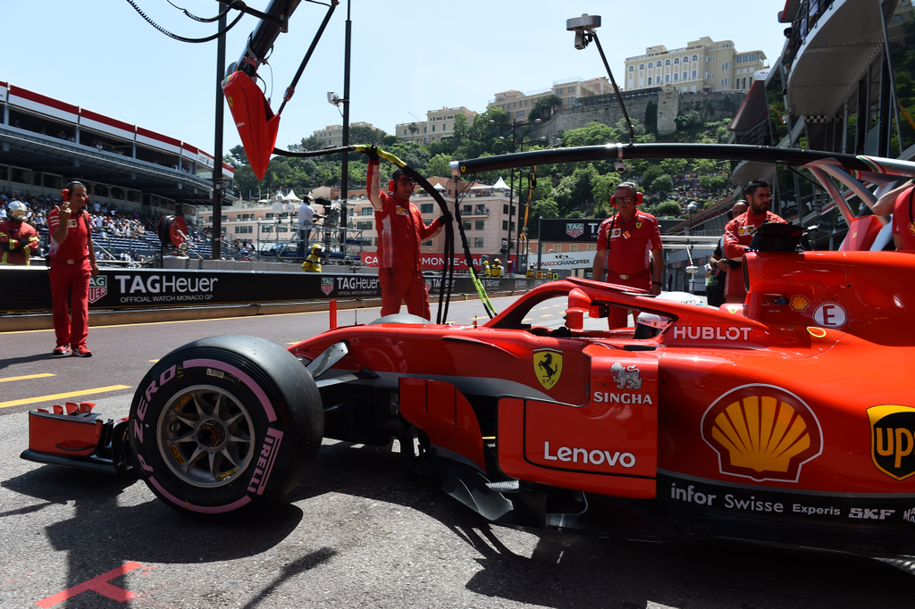 A Forma-1-es Monacói Nagydíj szombati napja, Sebastian Vettel, Scuderia Ferrari 