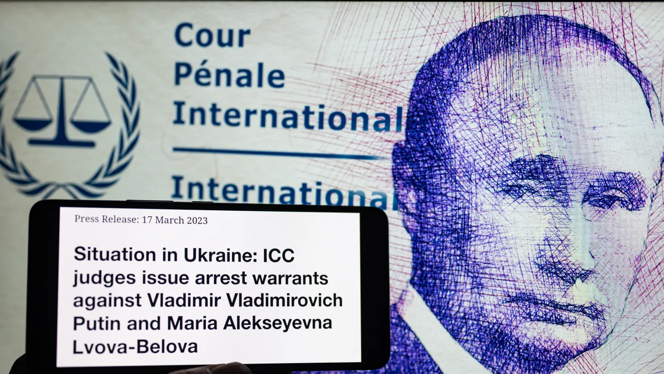 Vladimir Putin - International Criminal Court Illustration war court Moscow Netherlands Russia The Hague Vladimir Putin aggression crimes against humanity international tribunal killing civilians laws of war president of Russia war crimes ????????????? ??