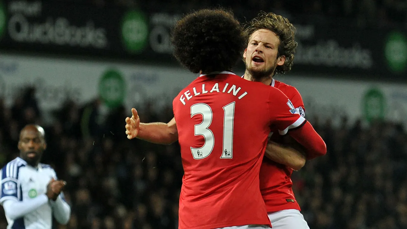 Fellaini Blind Manchester United 