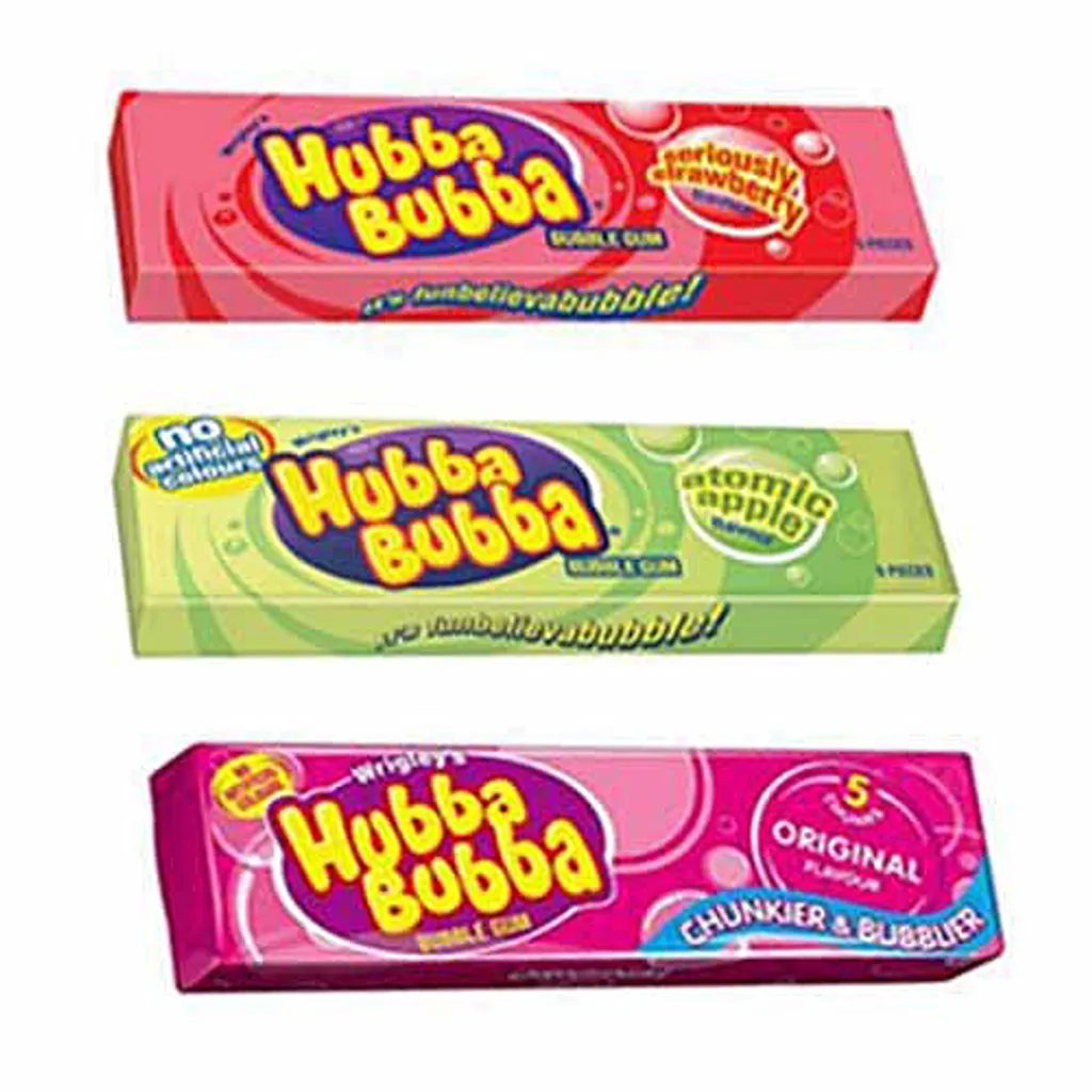 Hubba Bubba rágógumi 80-as évek népszerű termékei 