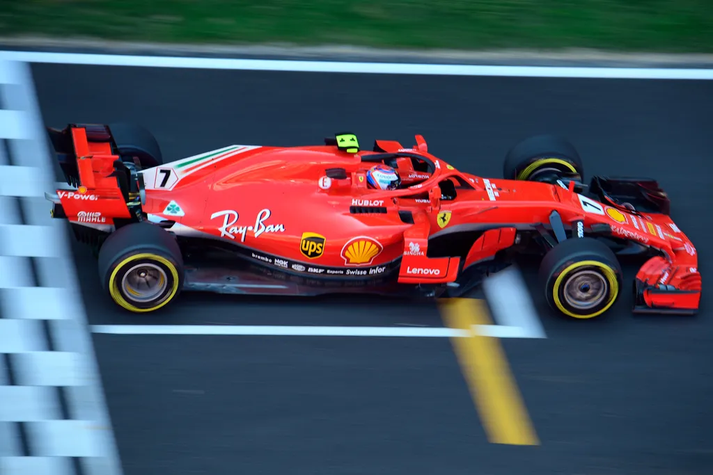 A Forma-1-es Spanyol Nagydíj pénteki napja, Kimi Räikkönen, Scuderia Ferrari 