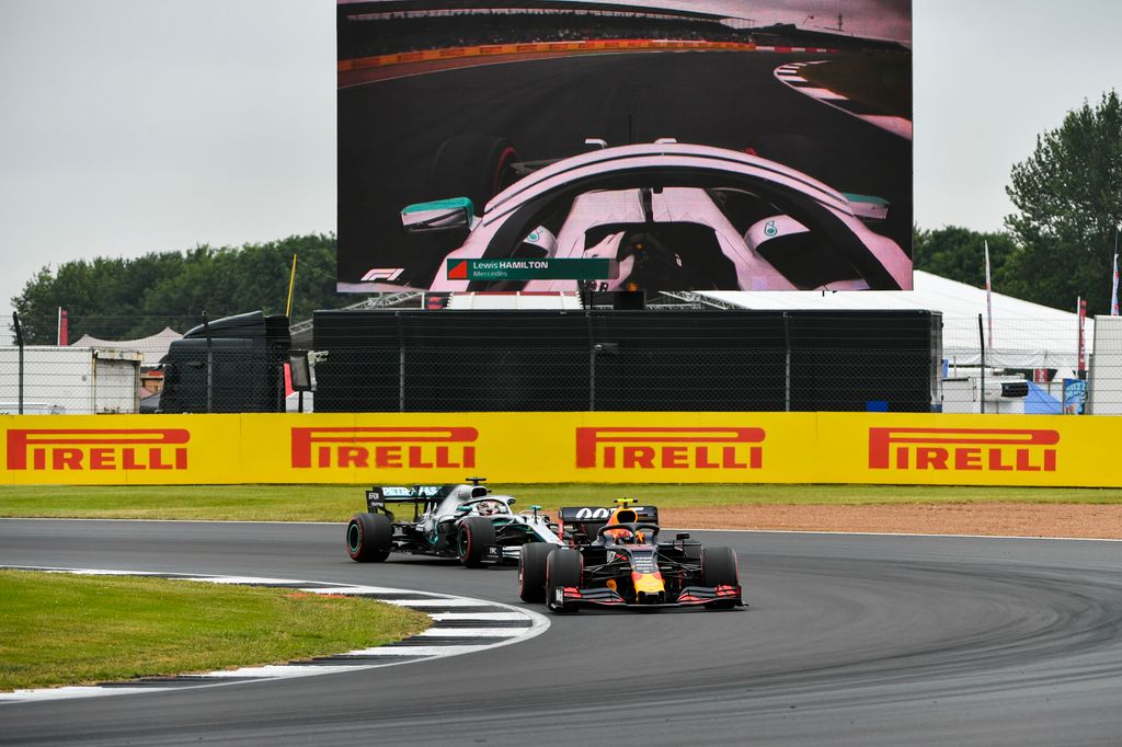 Forma-1, Pierre Gasly, Red Bull Racing, Lewis Hamilton, Mercedes-AMG Petronas, Brit Nagydíj 