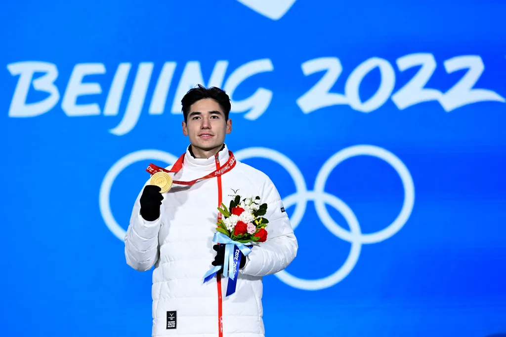 téli olimpia 2022, Liu Shaoang aranyérem 