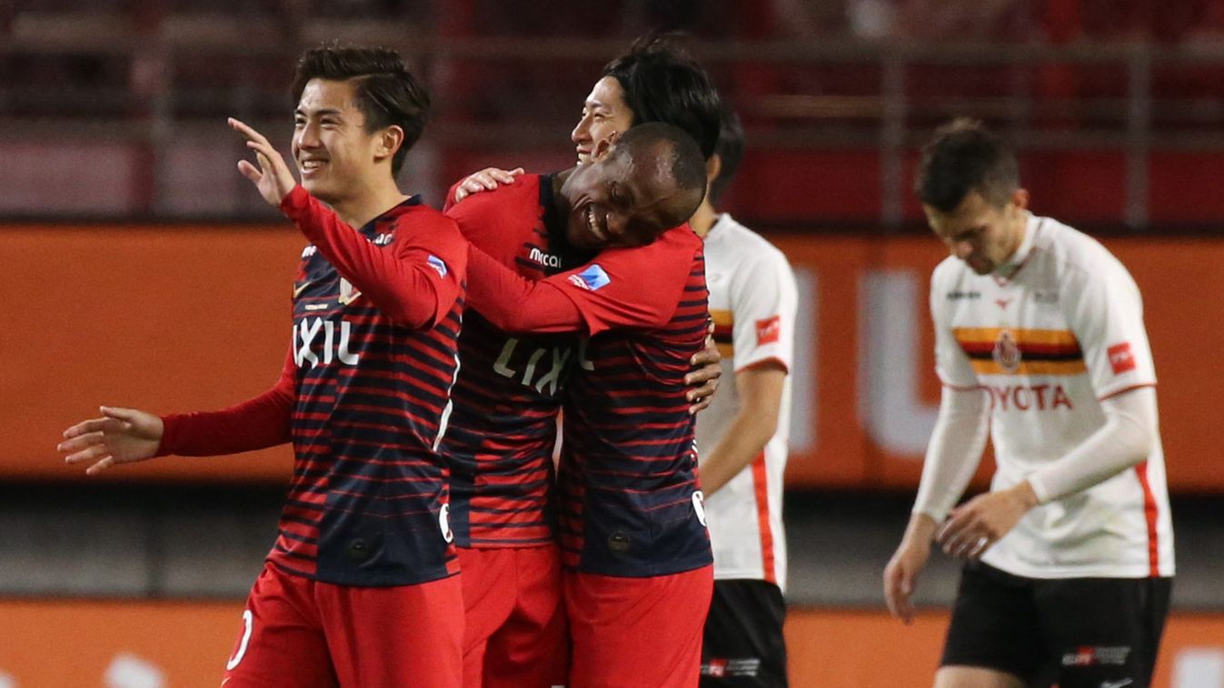 J1 League: Nagoya Grampus VS Kashima Antlers soccer FOOTBALL, Leo Silva 