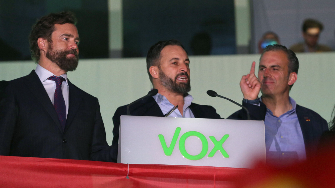 VOX, Spanyolország, spanyol választás, Santiago Abascal 