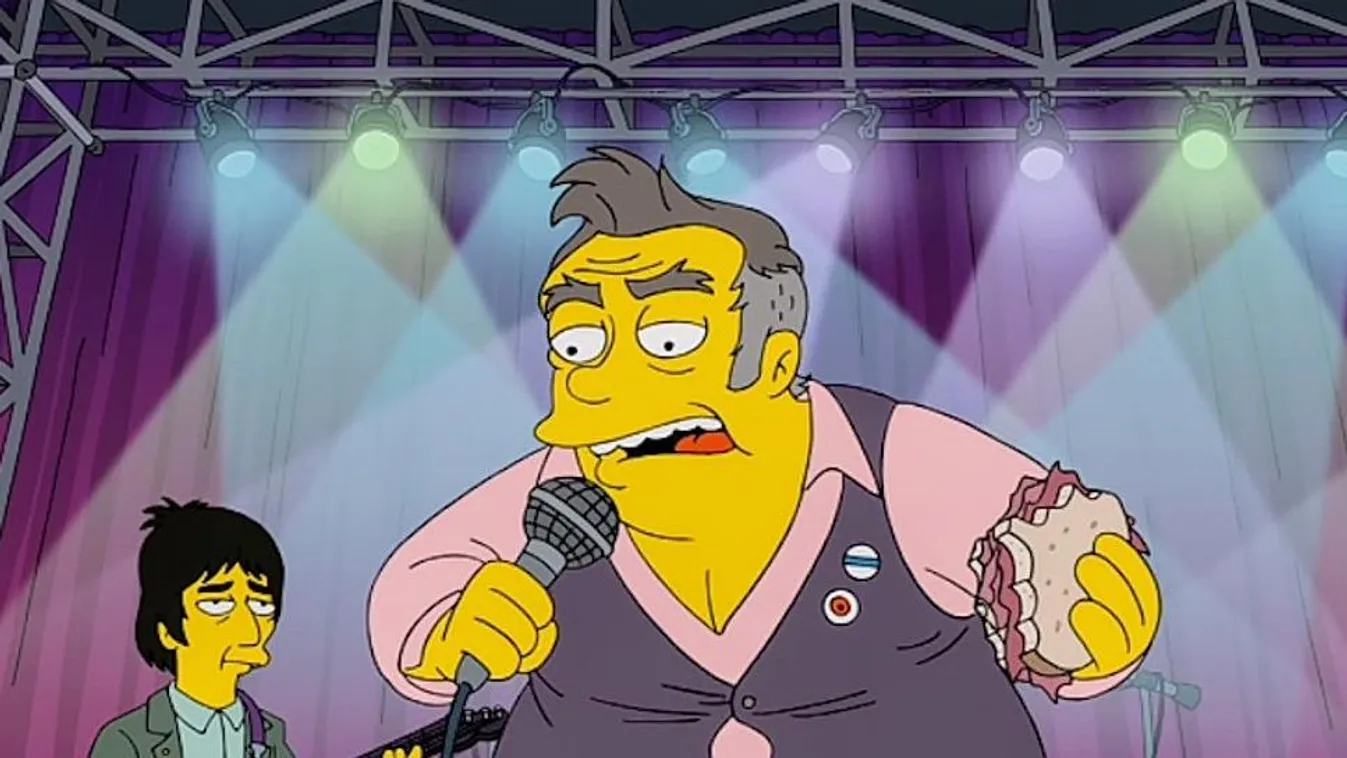 Morrissey a Simpson családban 