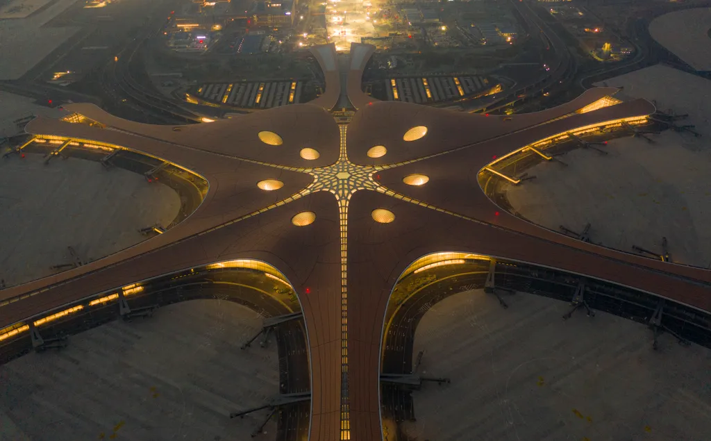 Peking Tahszing Nemzetközi repülőtér Beijing Daxing International Airport 