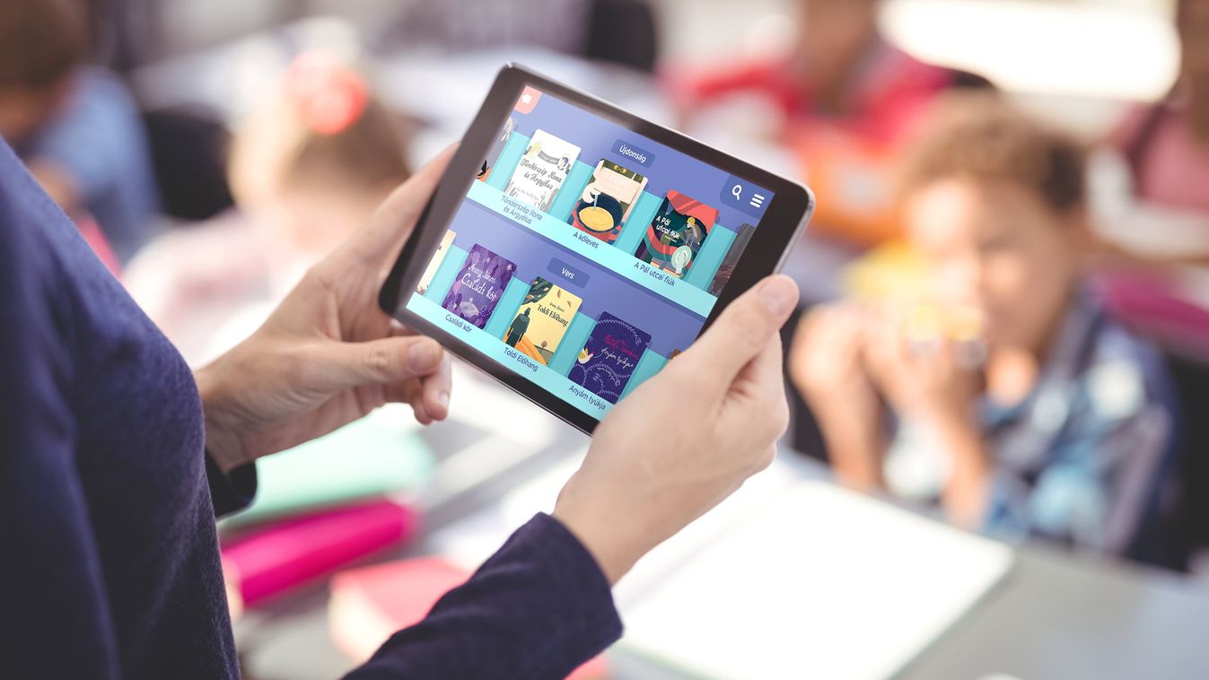 bookr suli klebelsberg központ olvasás tablet táblagép oktatás iskola szövegértés 