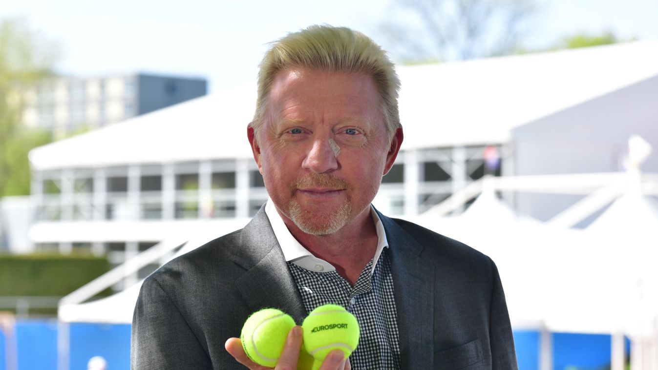 Boris Becker Sports TENNIS CELEBRITY people tennis balls Davis cup winner 