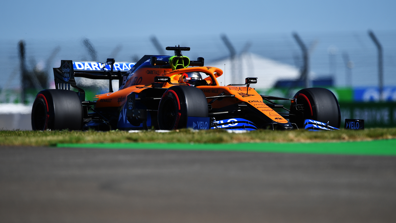 Forma-1, Carlos Sainz, McLaren, A 70. Évforduló Nagydíja 2020, péntek 