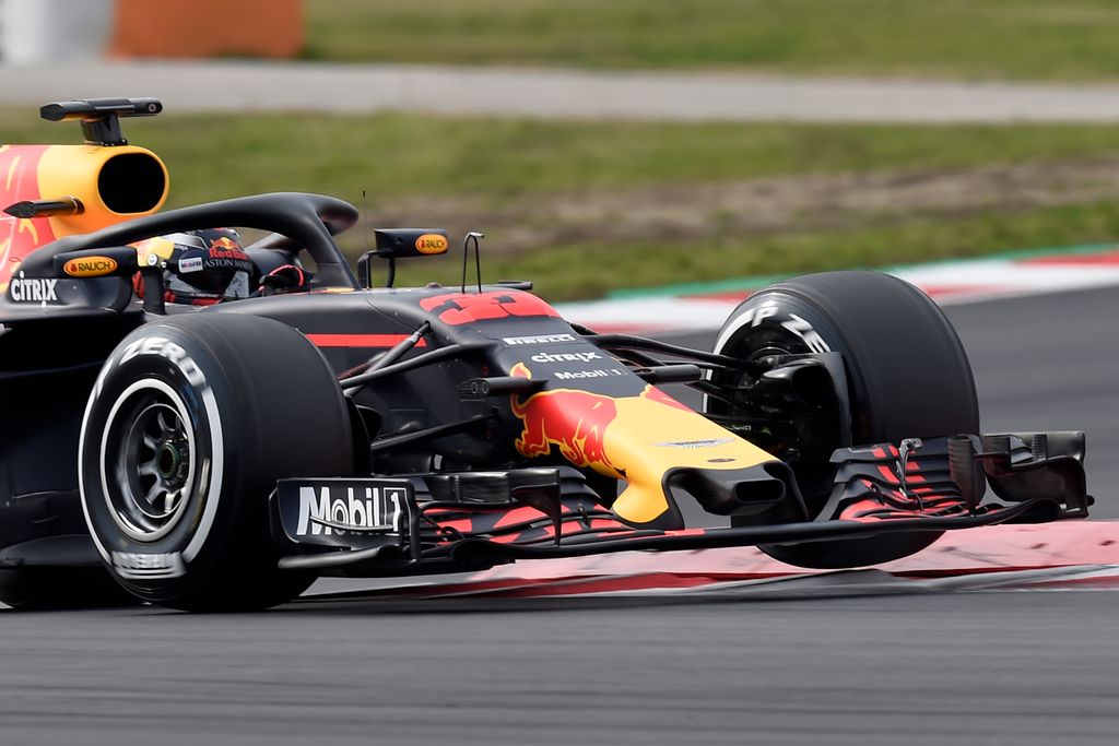 A Forma-1 előszezoni tesztje Barcelonában - 2. nap, Max Verstappen, Red Bull Racing 