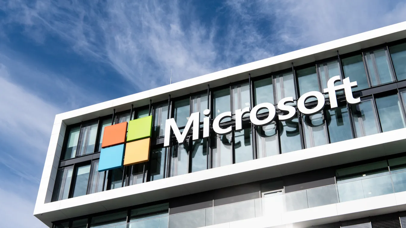 Microsoft Centre in Munich MICROSOFT windows heading LOGO SOFTWARE 