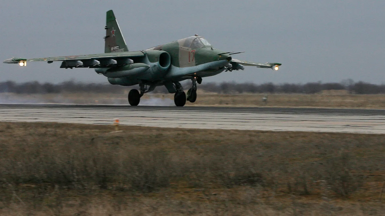 orosz légierő Szu-25 