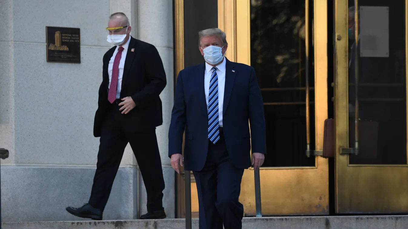 Trump treated in hospital after positive test for coronavirus Horizontal 